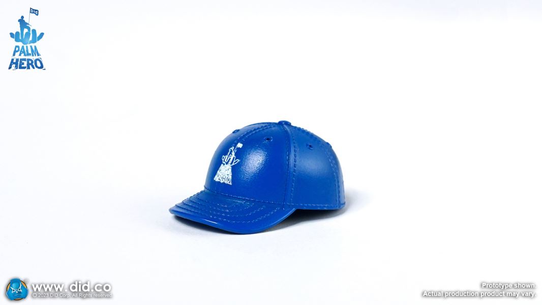 Handheld Hero Real Series-White Team Baseball Player/Blue Team Baseball Player 1/12