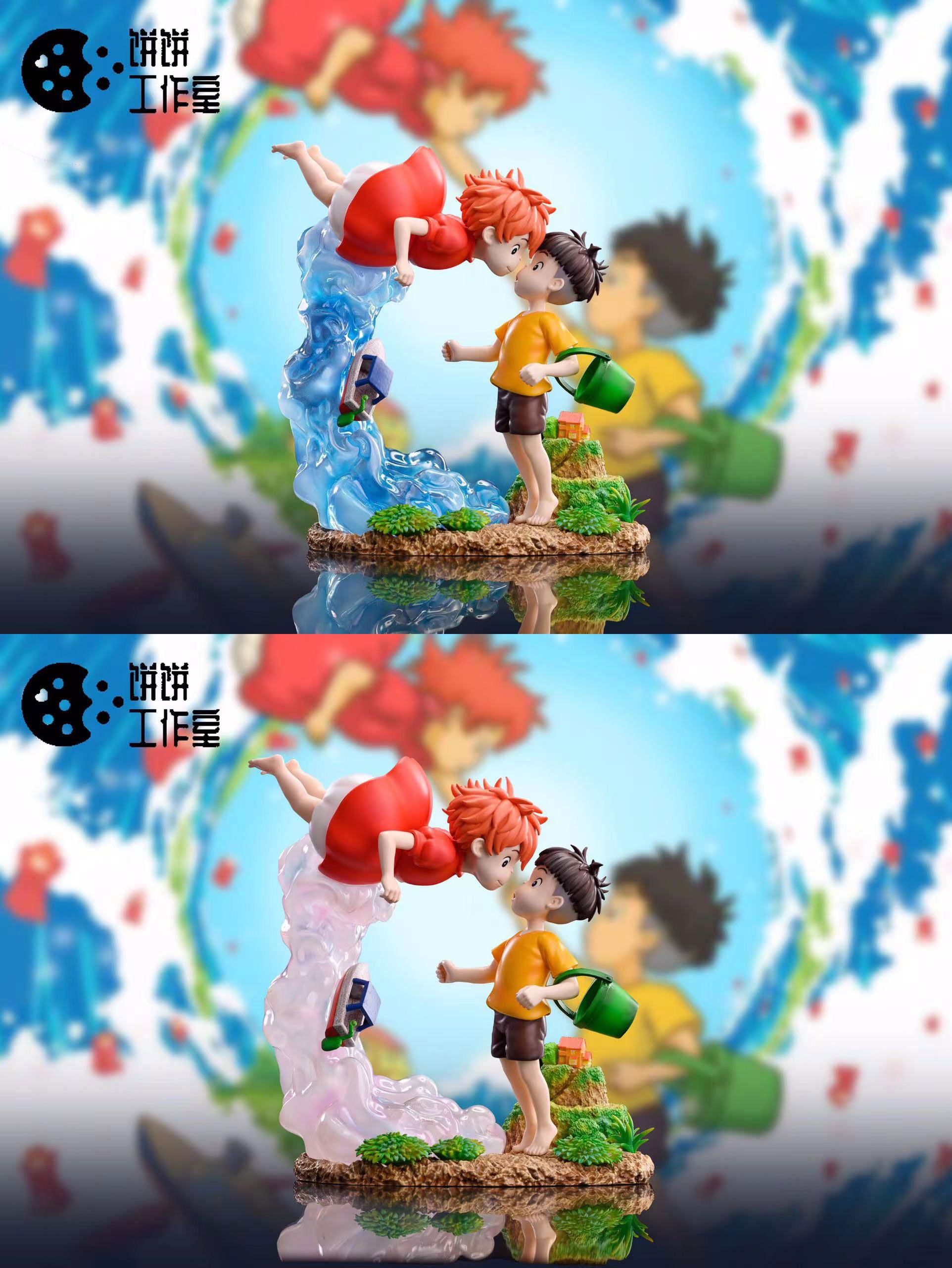 Ponyo & Sosuke - Ponyo on the cliff