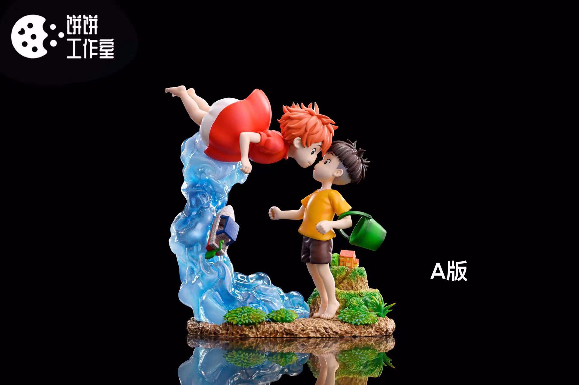 Ponyo & Sosuke - Ponyo on the cliff