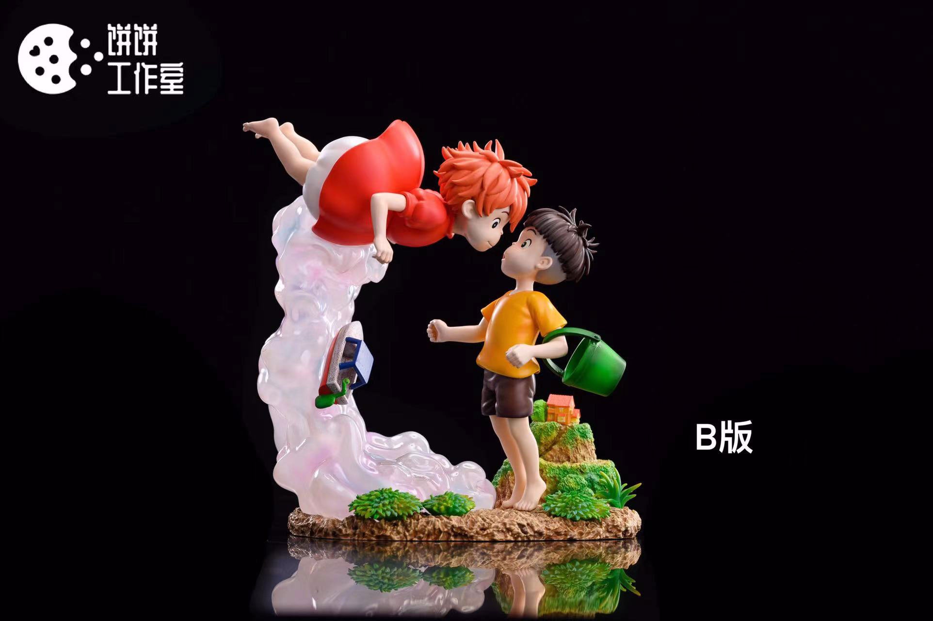 Ponyo & Sosuke - Ponyo on the cliff