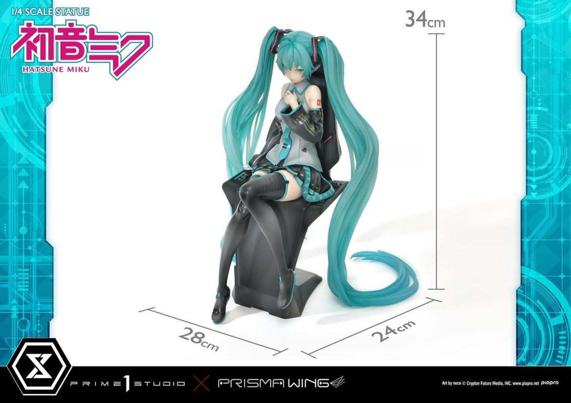 Piapro Characters Hatsune Miku Art by neco