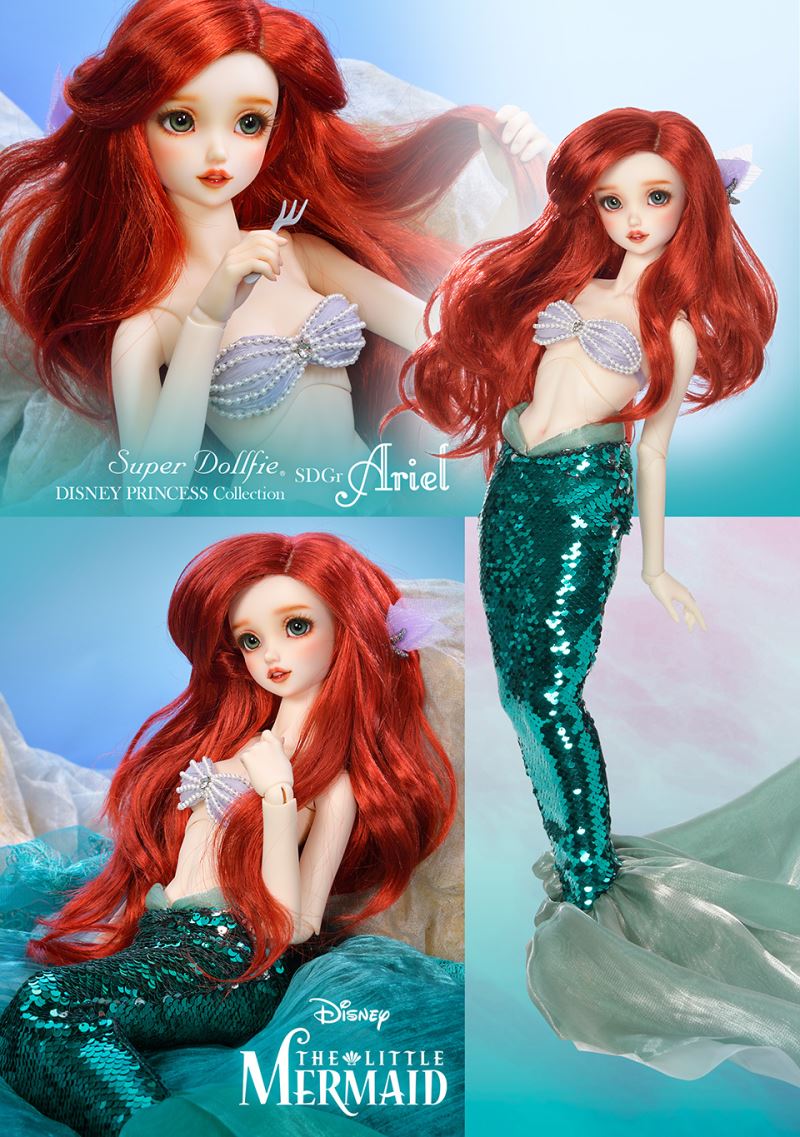 Super Dollfie DISNEY PRINCESS Collection SDGr Ariel