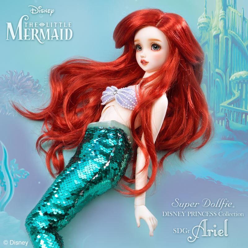 Super Dollfie DISNEY PRINCESS Collection SDGr Ariel