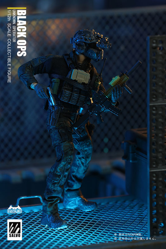 SALVO Series SA01 Black Operations 1/12