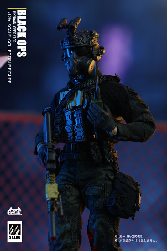 SALVO Series SA01 Black Operations 1/12