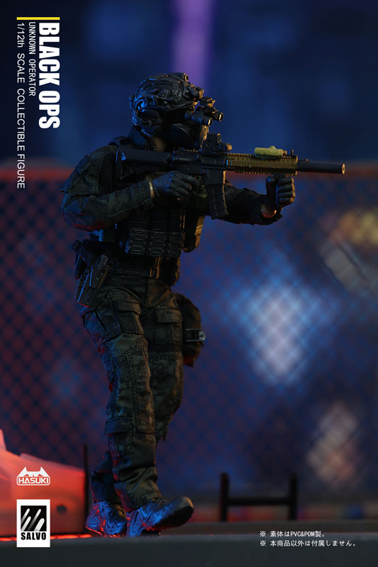 SALVO Series SA01 Black Operations 1/12