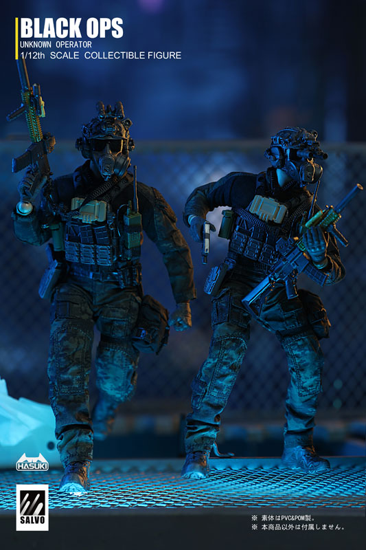 SALVO Series SA01 Black Operations 1/12