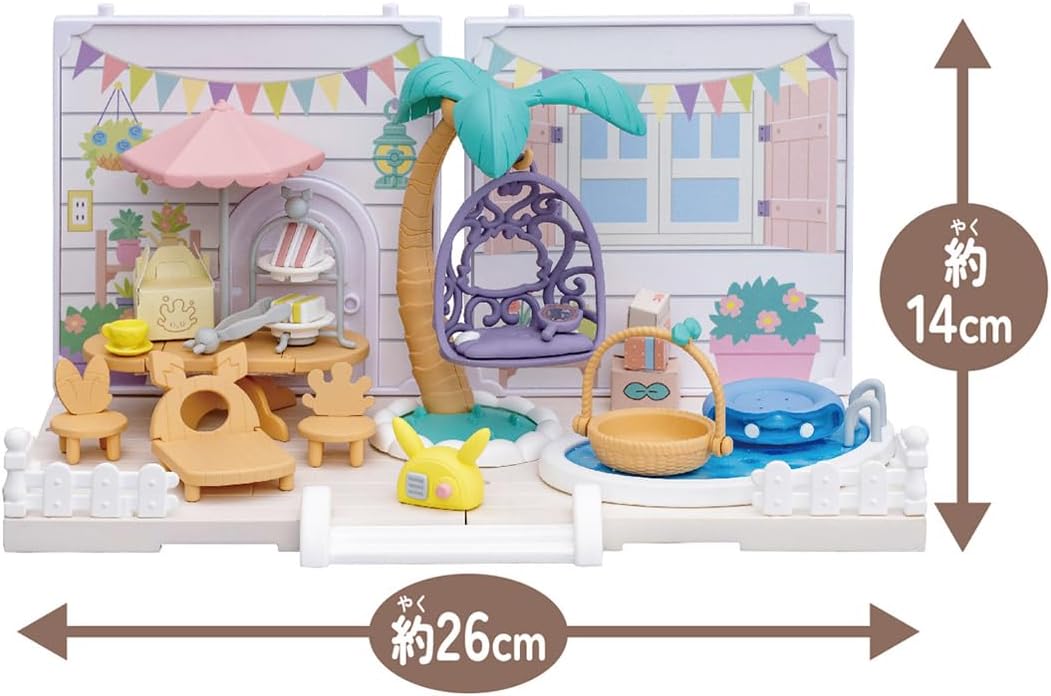 Pokemon Peace House Let's Party Doll Set