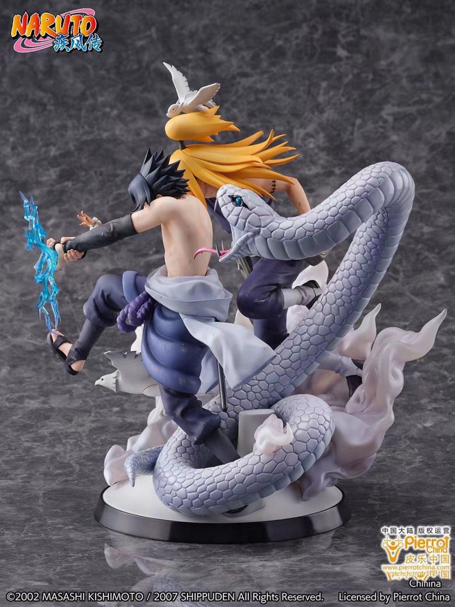 Sasuke Uchiha VS Deidara - Naruto