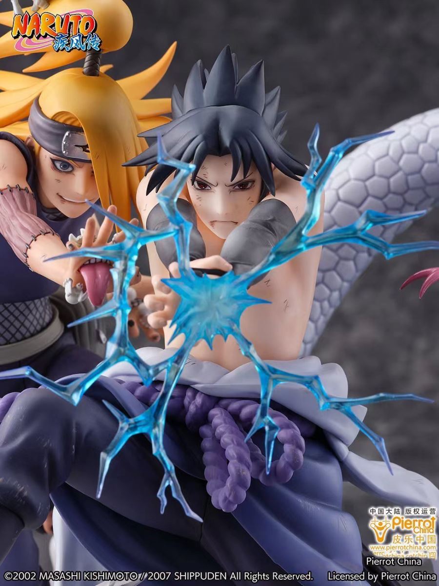 Sasuke Uchiha VS Deidara - Naruto