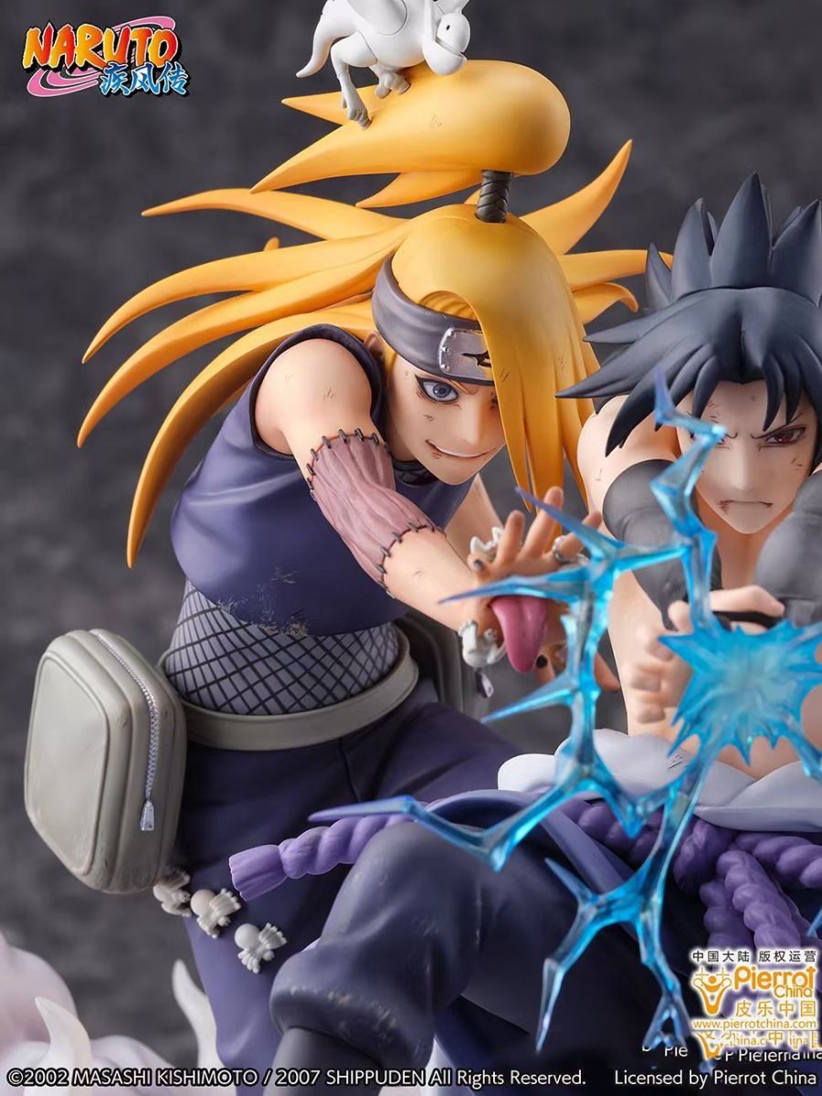 Sasuke Uchiha VS Deidara - Naruto