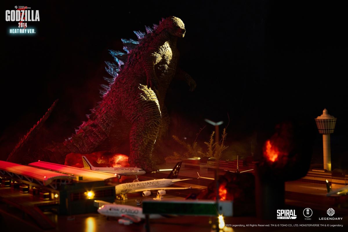 Godzilla 2014 Heat Ray Ver