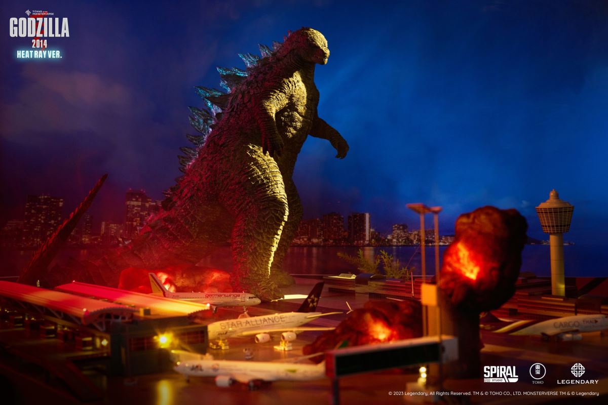 Godzilla 2014 Heat Ray Ver