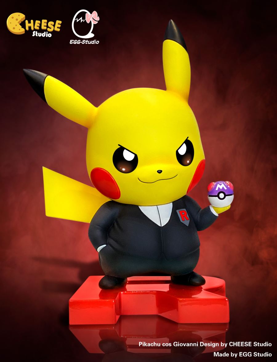 Pikachu cos Giovanni - Pokemon