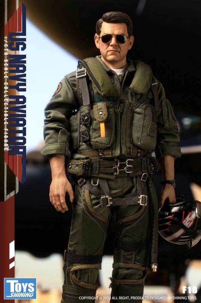 The Shining Toys Top Gun US Navy Pilot-F14 1/6