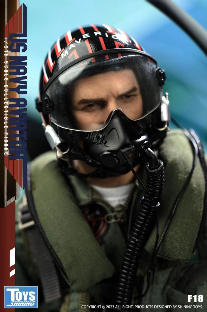 The Shining Toys Top Gun US Navy Pilot-F14 1/6