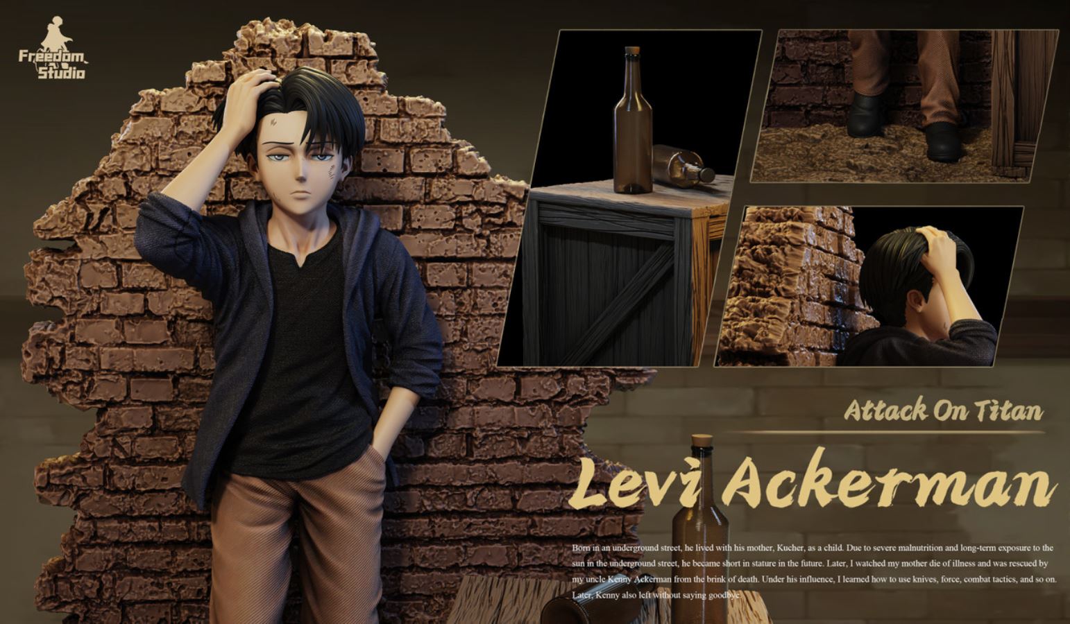 Kid Levi Ackerman - Attack On Titan