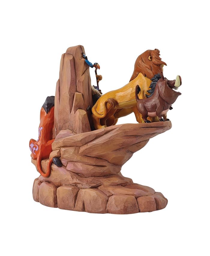 LION KING CARVED IN STONE