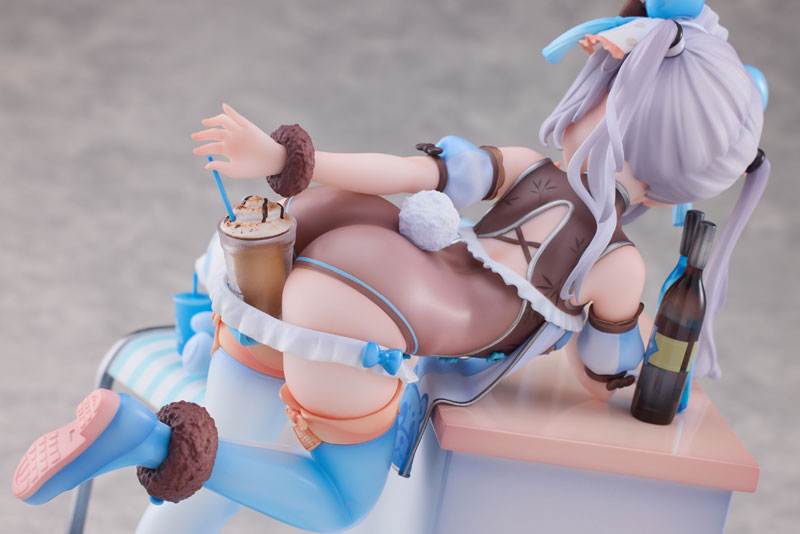 Henrida original character Blue Panda Coffee