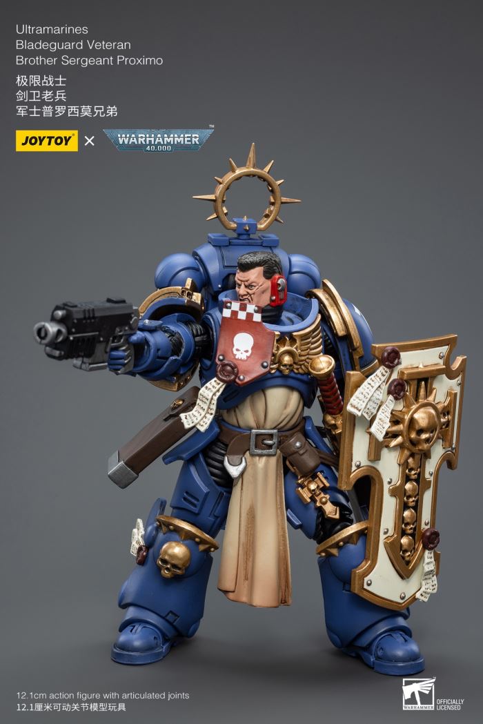 Ultramarines-Sword Guard Veteran Sergeant Proximo Brothers/Veteran 02/Veteran 03 1/18