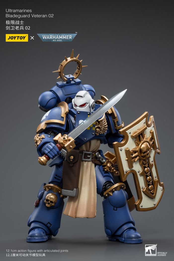 Ultramarines-Sword Guard Veteran Sergeant Proximo Brothers/Veteran 02/Veteran 03 1/18