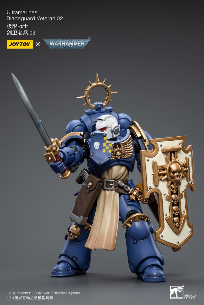 Ultramarines-Sword Guard Veteran Sergeant Proximo Brothers/Veteran 02/Veteran 03 1/18