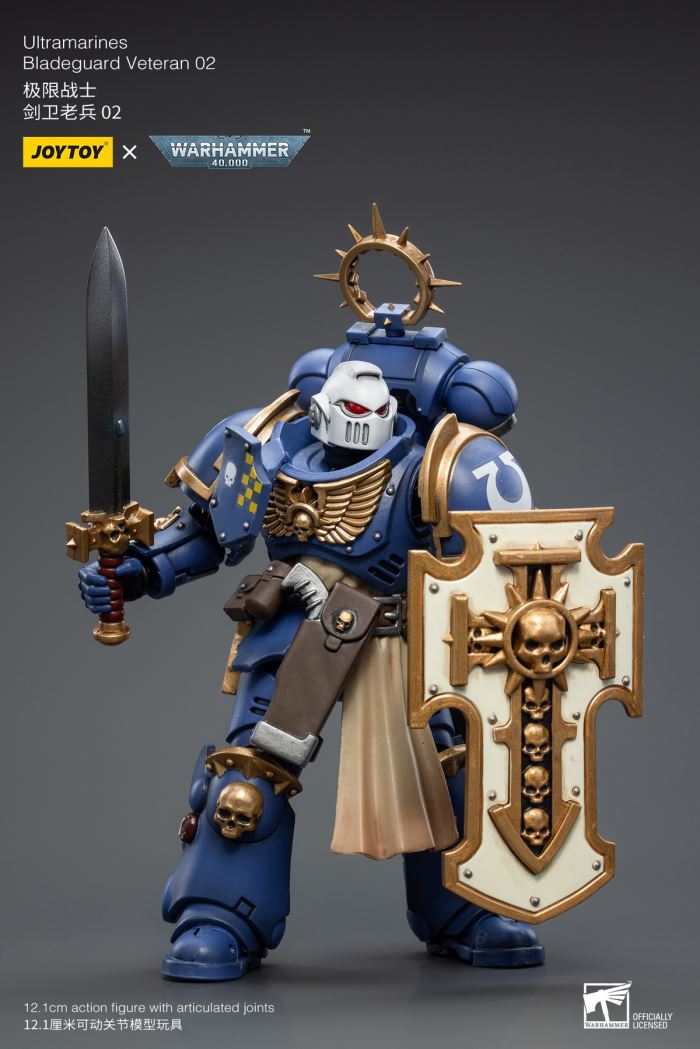 Ultramarines-Sword Guard Veteran Sergeant Proximo Brothers/Veteran 02/Veteran 03 1/18