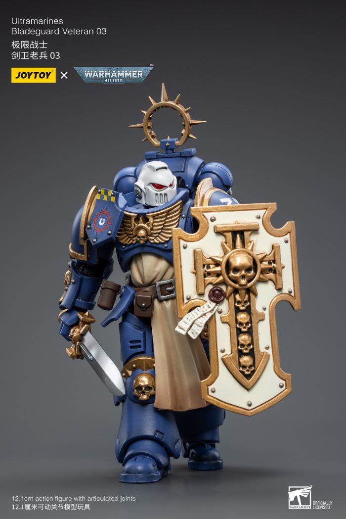 Ultramarines-Sword Guard Veteran Sergeant Proximo Brothers/Veteran 02/Veteran 03 1/18