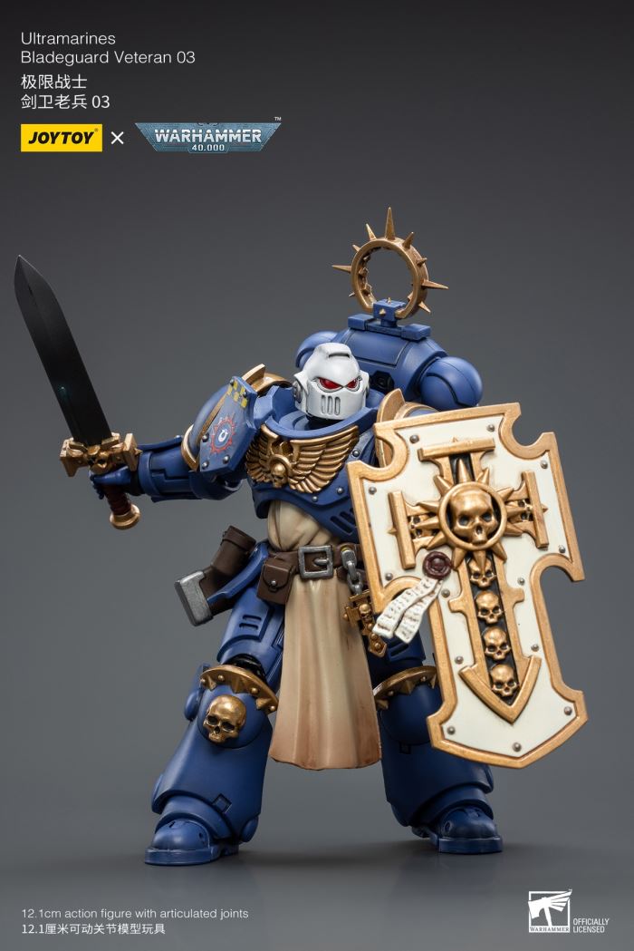 Ultramarines-Sword Guard Veteran Sergeant Proximo Brothers/Veteran 02/Veteran 03 1/18