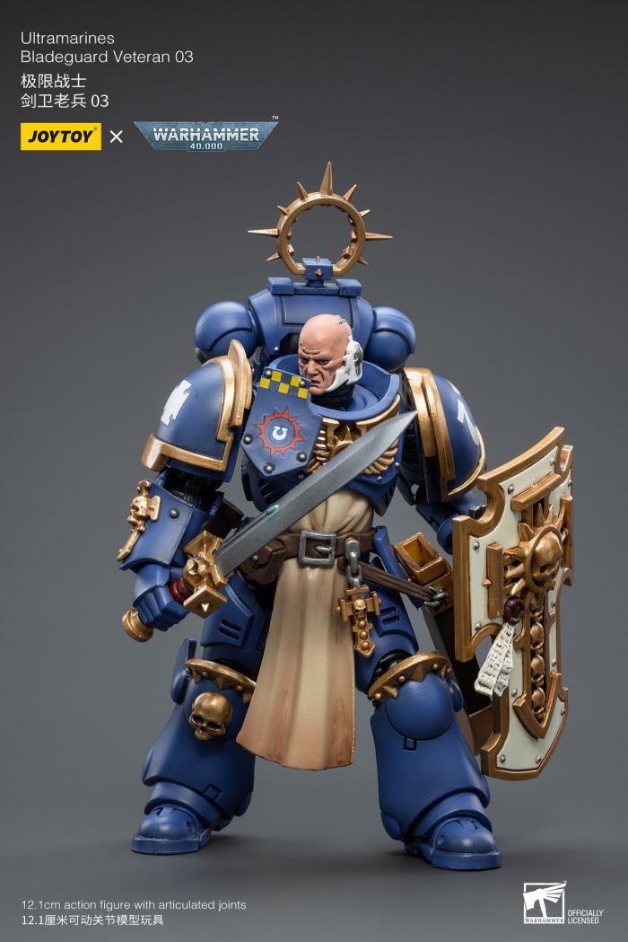 Ultramarines-Sword Guard Veteran Sergeant Proximo Brothers/Veteran 02/Veteran 03 1/18