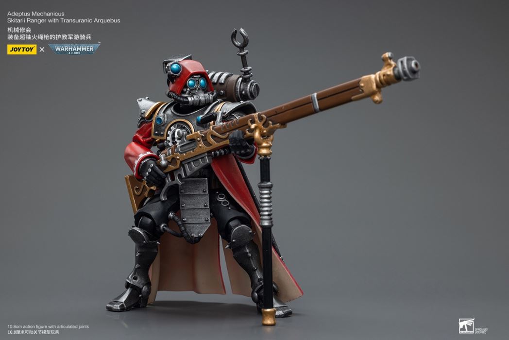 Adeptus Mechanicus Trio - Chief Skitarii Ranger/Arquebus Ranger/Data Link Ranger 1/18