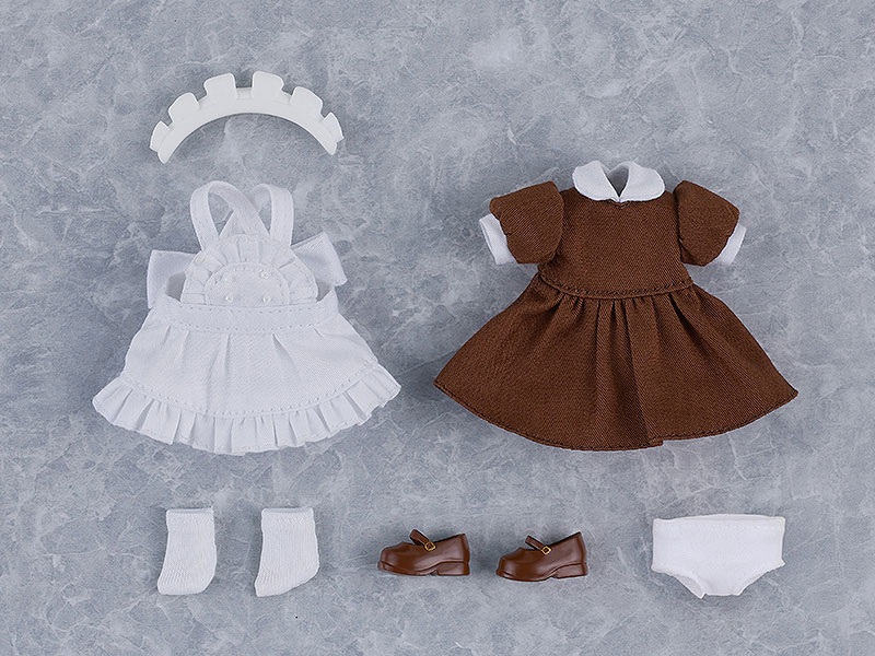 Nendoroid Doll Work Outfit Set: Maid Outfit Mini [ Black / Brown ]