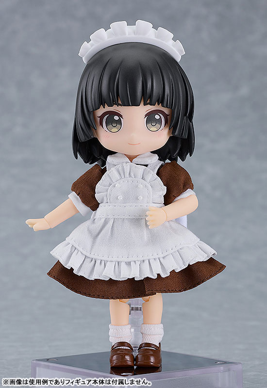 Nendoroid Doll Work Outfit Set: Maid Outfit Mini [ Black / Brown ]