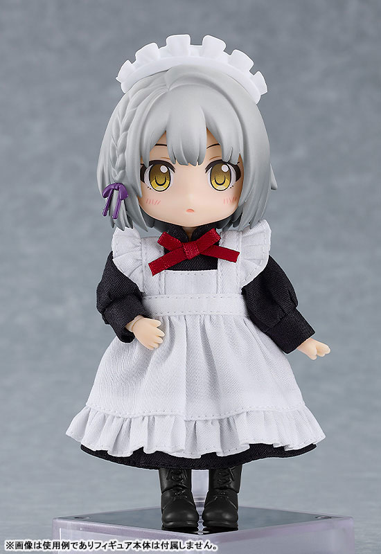 Nendoroid Doll Work Outfit Set: Maid Outfit Long [ Black / Green ]