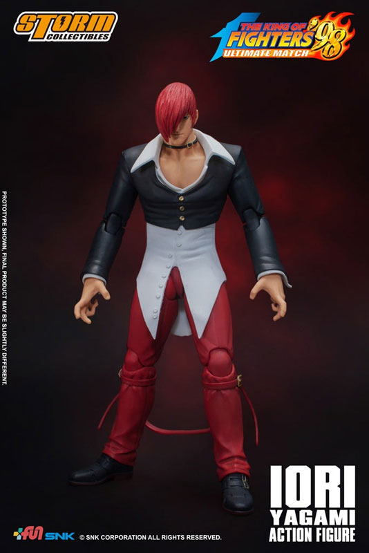 The King of Fighters '98 Ultimate Match Action Figure Iori Yagami