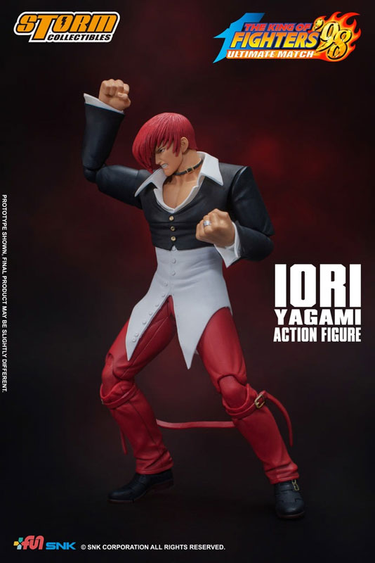 The King of Fighters '98 Ultimate Match Action Figure Iori Yagami