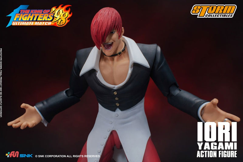 The King of Fighters '98 Ultimate Match Action Figure Iori Yagami