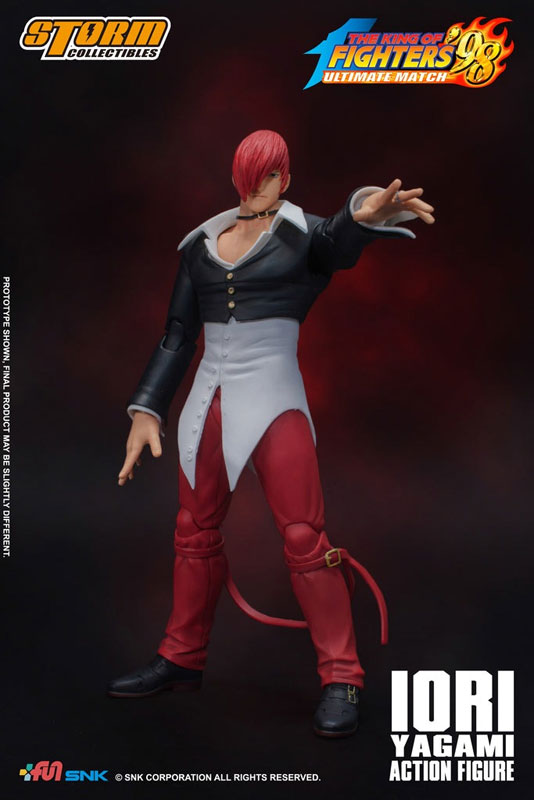 The King of Fighters '98 Ultimate Match Action Figure Iori Yagami