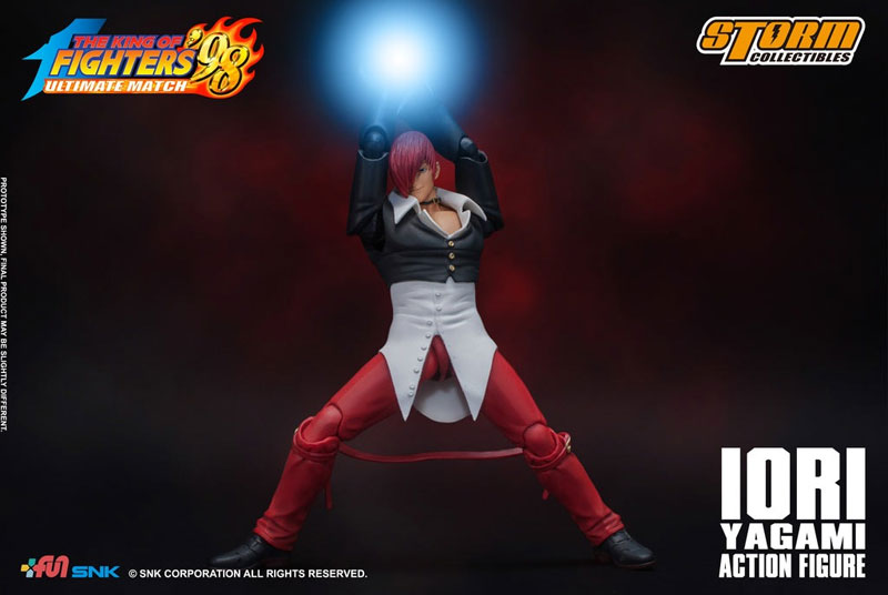 The King of Fighters '98 Ultimate Match Action Figure Iori Yagami