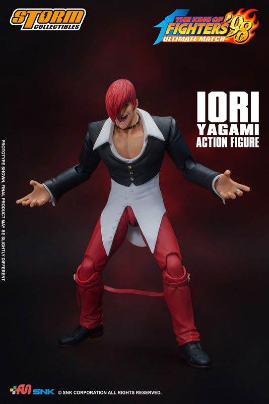 The King of Fighters '98 Ultimate Match Action Figure Iori Yagami