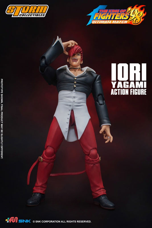 The King of Fighters '98 Ultimate Match Action Figure Iori Yagami