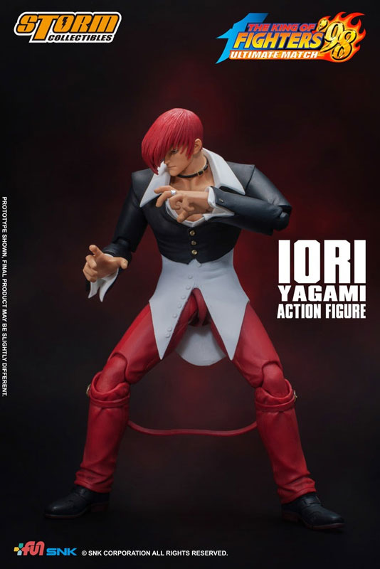 The King of Fighters '98 Ultimate Match Action Figure Iori Yagami