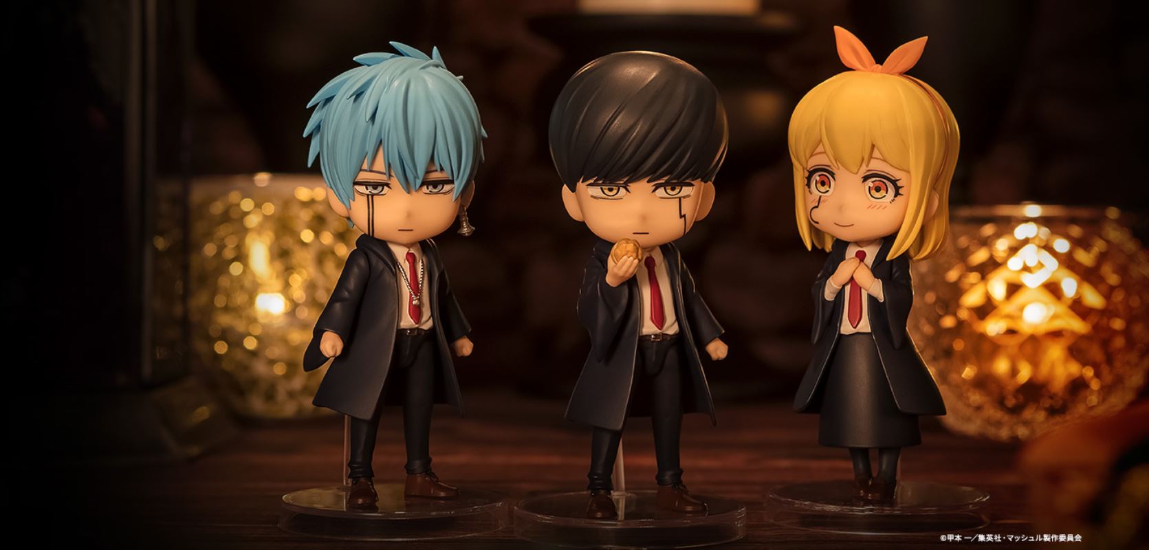 Figuarts mini Mash Burndead / Lemon Irvine / Lance Crown