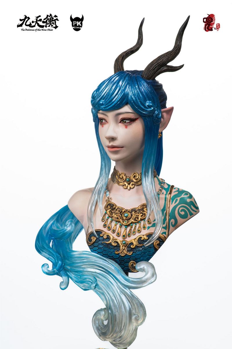 Jiu Tianheng Donggong Qinglong Dragon Girl Bust