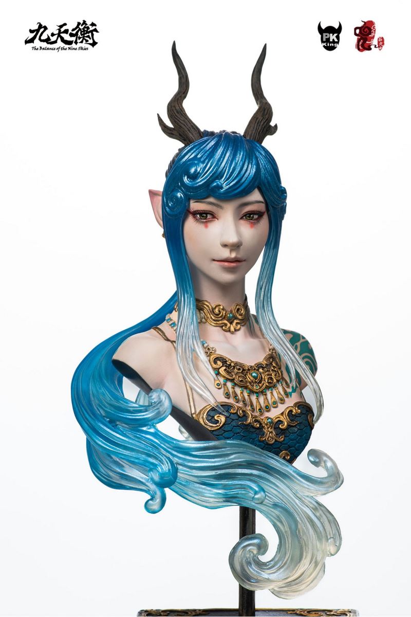 Jiu Tianheng Donggong Qinglong Dragon Girl Bust