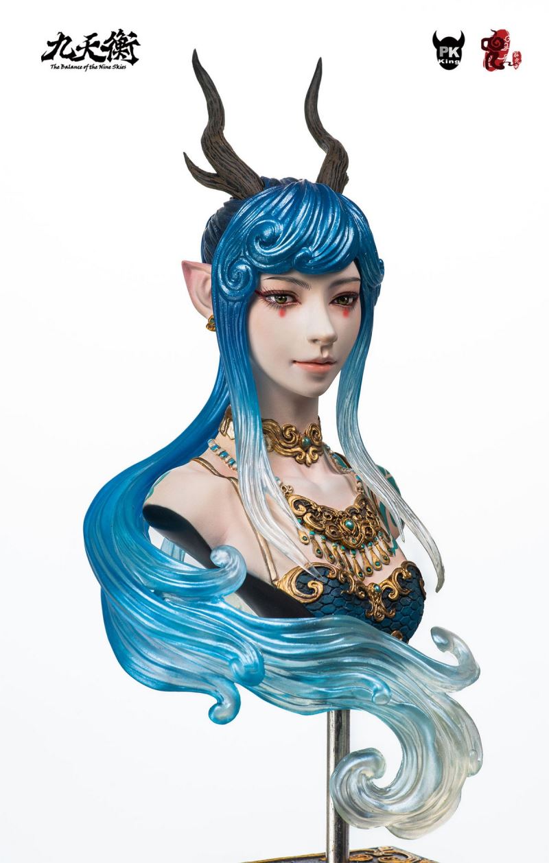 Jiu Tianheng Donggong Qinglong Dragon Girl Bust