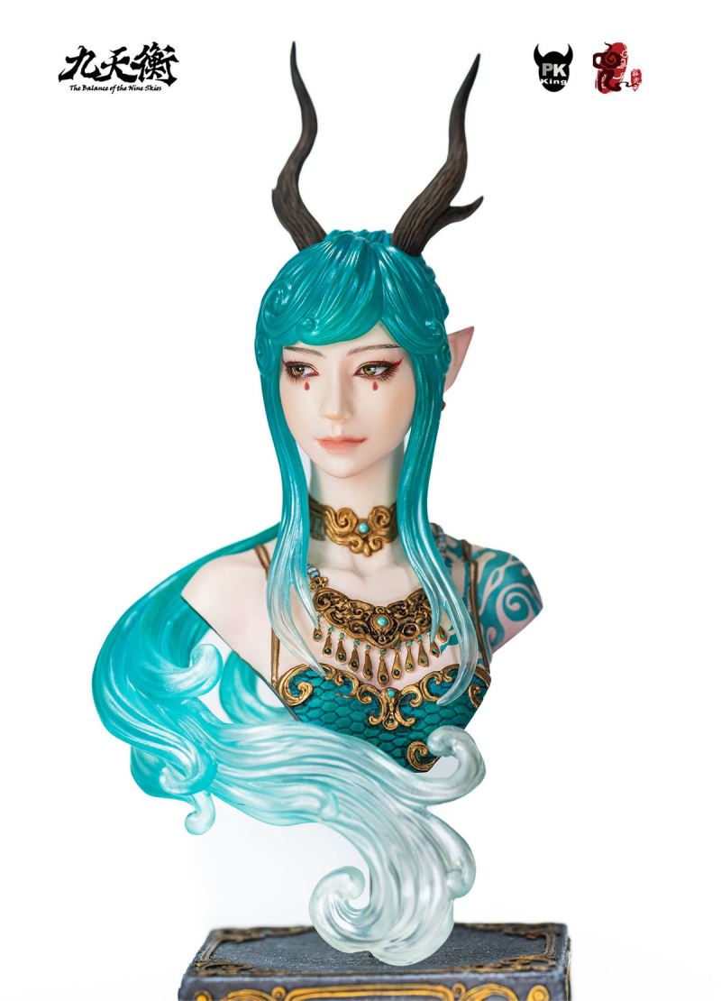 Jiu Tianheng Donggong Qinglong Dragon Girl Bust