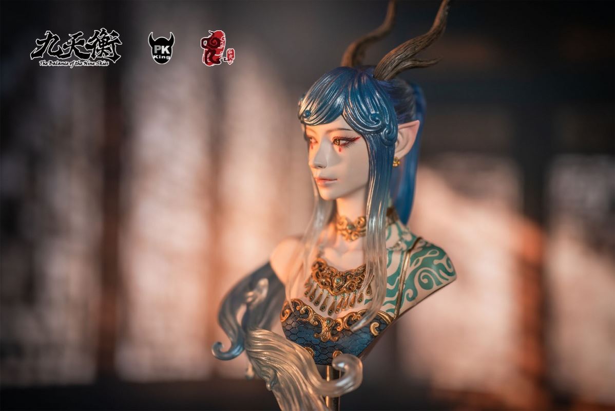 Jiu Tianheng Donggong Qinglong Dragon Girl Bust