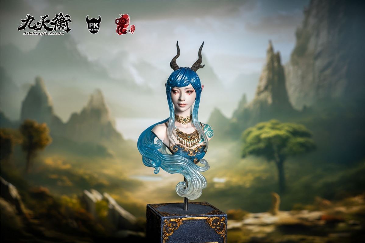 Jiu Tianheng Donggong Qinglong Dragon Girl Bust