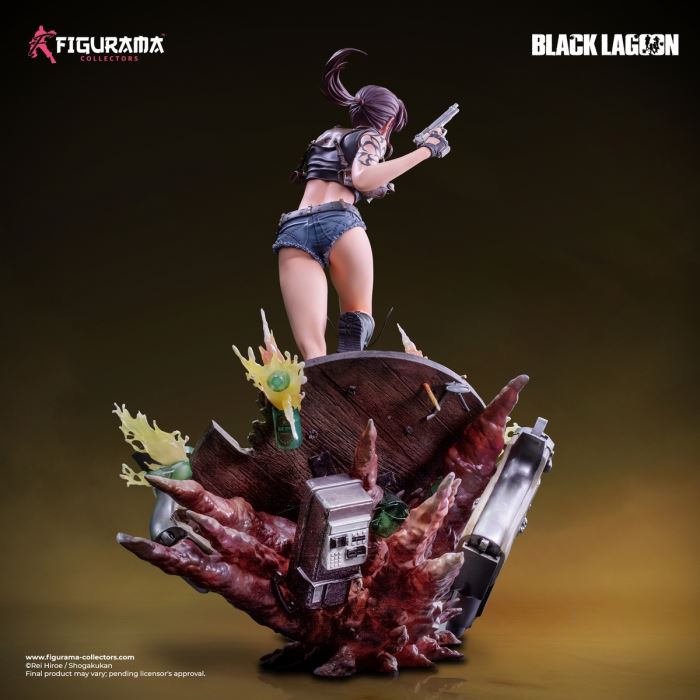 Revy Elite Solo Statue Black Lagoon